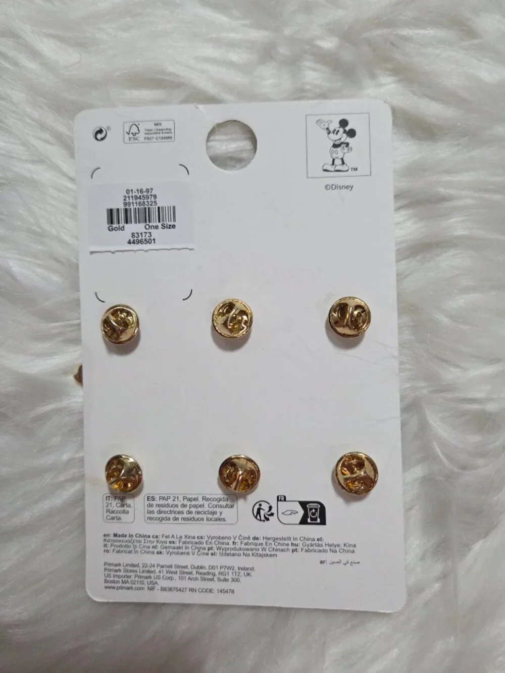 Mickey Mouse & Friends Pin Set